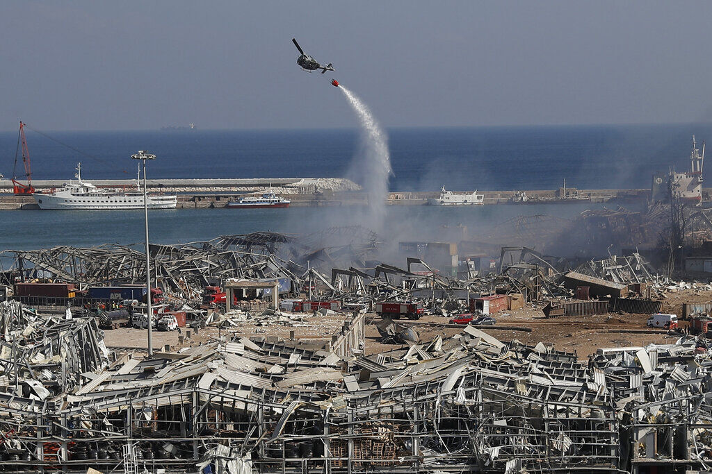 APTOPIX Lebanon Explosion